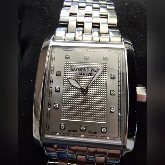 Raymond Weil - Diamond Don Giovanni - 9975 - Stainless Steel Gents Watch